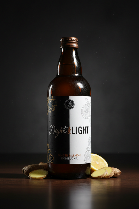 Ginger Lemon Kombucha